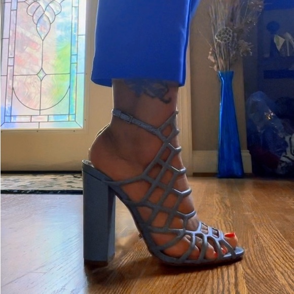 SCHUTZ Shoes - Light Blue/Denim Schutz Pumps